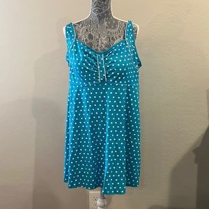 One Piece Swimsuit / Swim Dress Size 24